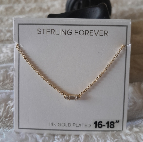 Sterling Forever Amara CZ Pendant Necklace - Picture 4 of 8